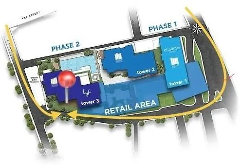 Uptown Bloom 1br Fuente, Walk To Cebudoc Appartement Cebu